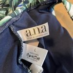 a.n.a . Women's Tankini (TOP ONLY) Palm Leaves Print Size L Photo 2