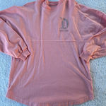 Disneyland Peach Pink Glitter Spirit Jersey Size XS Photo 0