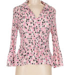 Sunny Leigh Y2K Pink Polka Dot Shirt  Photo 0