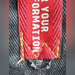 Black Distressed Mini Skirt Size 38 Photo 4