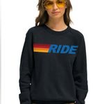 Aviator Nation  Charcoal Ride Crewneck Sweatshirt New Size XS Photo 0