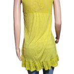 Pulp crew neck yellow sleeveless floral dress top M Size M Photo 3