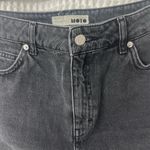 Topshop  Moto Black Denim Skirt Size 6 Photo 1