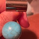 Michael Kors  Silver and Turquoise Bracelet Photo 12