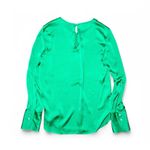 Mango Ruched Satin Blouse 0 Photo 3