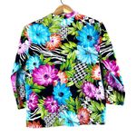 Alfred Dunner Petite Vintage Retro Alfred Dunner Floral Blouse 10P Photo 1
