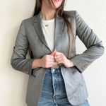 Giorgio Armani Vintage  Grey Blazer One Button Front Closure Photo 1