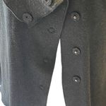 Theory  Sheena Charcoal Grey Lightweight Shawl Collar Jacket Photo 5