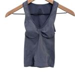 SKIMS NWOT Seamless Sculpt Tank Top Sz Medium Color Steel Blue Photo 5