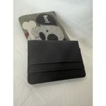 Rolfs Genuine Leather Women’s Coin Purse Dog Design Best Friends Black Photo 1