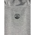 Sun Mountain Womens Thermal Hooded Jacket Small Gray Polyester Blend Photo 5