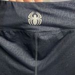 Marvel  Hero Elite Athletic Black w/ Abstract Design & Mesh Cropped Leggings-XL Photo 7