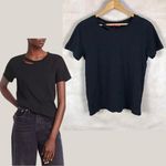 n:philanthropy  Black Distressed Short Sleeve Cotton T-Shirt NWT MEDIUM Photo 1