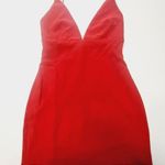 Lovers + Friends  Catalina Mini Dress in Cherry Red Medium Photo 2