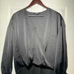 All Saints • Long Sleeve Blouse • High Low • Silky • Size 0 XS Photo 2