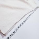 Raquel Allegra Linen Blend White Pleated Crop Pants Pull On High Rise Size 2 Photo 6