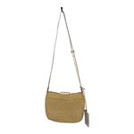 Anne Klein  Straw Hobo‎ Bag AK Logo Shoulder Bag Purse Tan White Photo 6