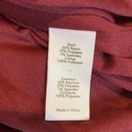 Elizabeth and James Warren burgundy draped sleeveless dress medium Photo 7