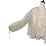 Urban Revivo 2 Pc Blouse Set with 3D Flowers Size M Photo 11