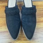 Wonderly  Mule Women Size 8 Black Lasso Heeled Boots Slid On Western Boho Heel Photo 1