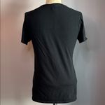 Black Home Body dogs and cat Graphic T Photo 3