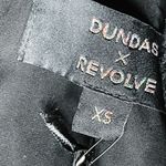 DUNDAS x REVOLVE Nova Embellished Crystal Beaded Mesh Open Back Mini Dress XS Black Photo 10