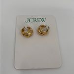 J.Crew  Pavé crystal hoop earrings Photo 2