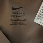 Nike  UNIVERSA Medium Support 7/8 Length High Rise Leggings Mink Brown Size M NEW Photo 6