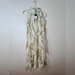 NWT Kim Shui Halter Cutout Gown in White, size S White Photo 4