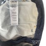 ASOS Denim Women's Plus Size 34/28 High Rise Dark Wash Cropped Jeans Photo 6