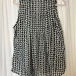 Anthropologie Maeve Black and White Gingham Blouse Photo 2