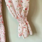 Princess Polly  Women's US 4 Wild Flowers Balloon Sleeves Shirred Mini Dress Pink Photo 7