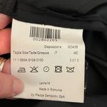 Lavia 18 Black Poplin Belted Shirt Dress Size 46 US Size 10 Photo 3