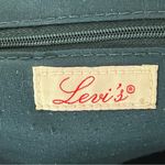Levi's Hobo Bucket Purse Small Bag Green Faux Leather Purse Photo 7