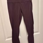 Lululemon Women’s  Leggings Size 4 Burgundy Brown Photo 0