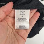 Chelsea and Violet  Small Black, Silver Beaded Keyhole Neckline Long Sleeve Dress Photo 8