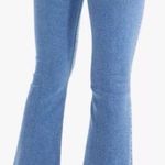 MOTHER The Insider Crop Step Fray Thrilling Shots Jeans 28 Blue Photo 1