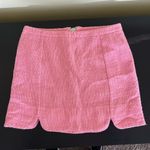 Topshop tulip hem pink tweed mini skirt Photo 1