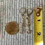 Handmade goth rock punk grunge style simple spike earrings🌙👼✨ Photo 3