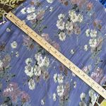 REVERSABLE CHIFFON MAXI SHIFT DRESS Sz S/M Size M Photo 9