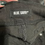 Blue Savvy  black distressed skinny jeans Photo 4