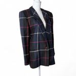 Giorgio Armani Vintage  Plaid Wool Blazer Photo 1