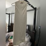 Bebe  off white body con dress Photo 1