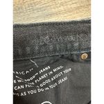 American Eagle  Jeans Womens 14 Short Black Denim 90's Boyfriend Casual Bottoms Photo 3