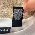 Imperfect Farm Fresh Christmas Trees Graphic Sweatshirt cotton blend sz medium White Photo 13