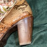 Cuadra Women’s Python Leather Ankle Boots Size 7 Photo 8
