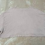 SheIn Pink Drop Shoulder Crop Top Photo 3