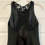 Laundry by Shelli Segal Black Cocktail Lace Razor Back Tank Dress 8 Photo 2