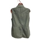 Ashley Outerwear  Women’s Army Green Vest‎ Size Medium  Zipper Closure Photo 2