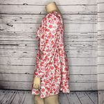 Fashion to figure FTF Size 1 Floral Print Puff Sleeve Mini Fit & Flare Dress Photo 2